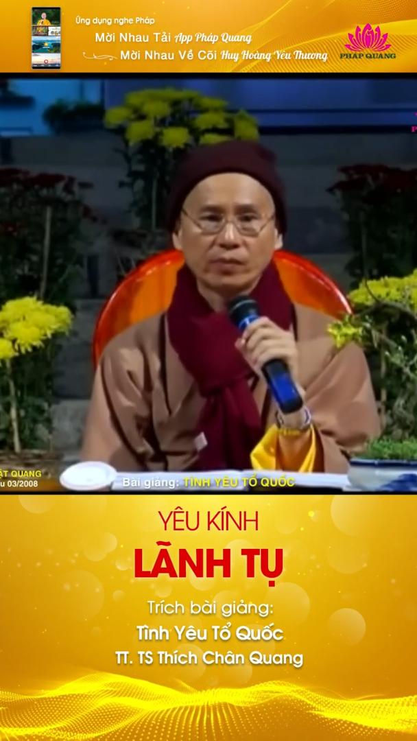 YÊU KÍNH LÃNH TỤ