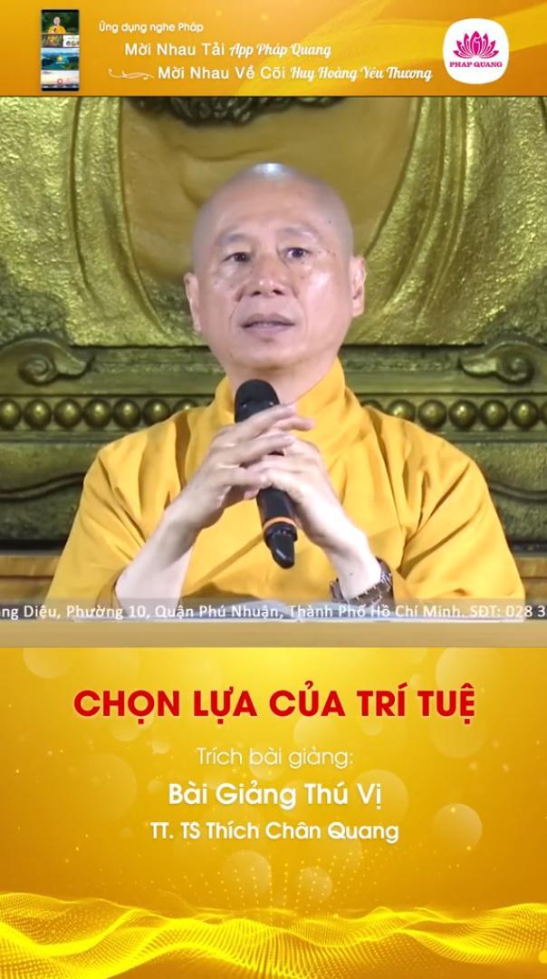 Chọn Lựa Của Trí Tuệ