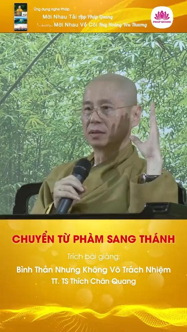 Chuyển Từ Phàm Sang Thánh